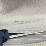 Saint Laurent WOC 19 Grained Beige GHW