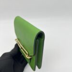 Hermes Roulis Slim Compact Evercolor Vert GHW