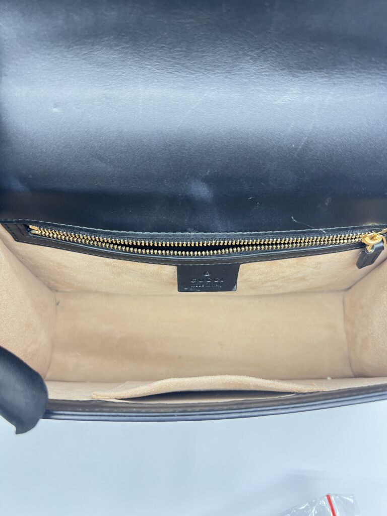 Gucci Sylvie Small Leather Black GHW
