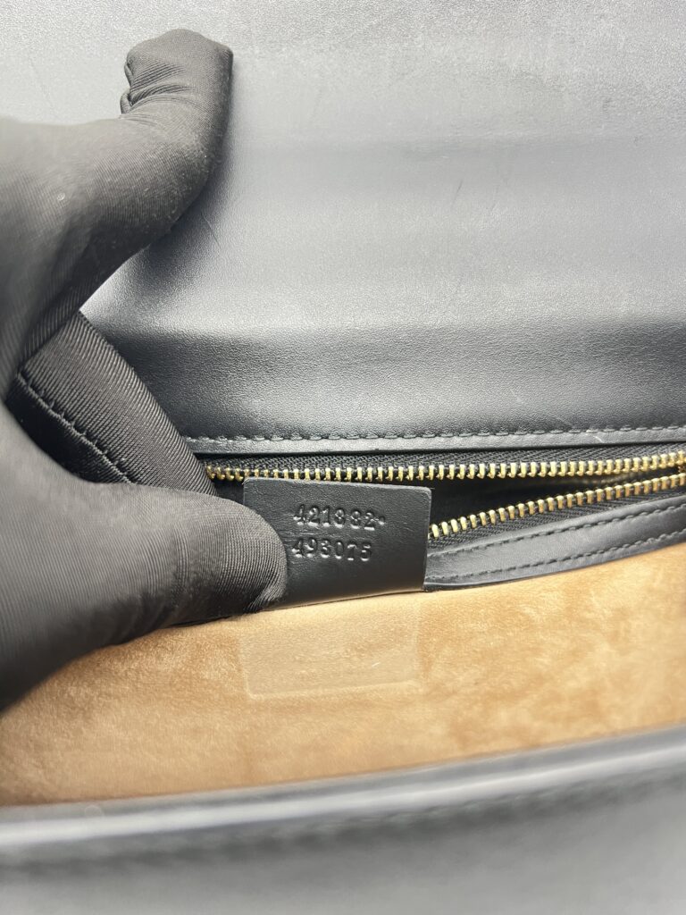 Gucci Sylvie Small Leather Black GHW