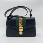 Gucci Sylvie Small Leather Black GHW