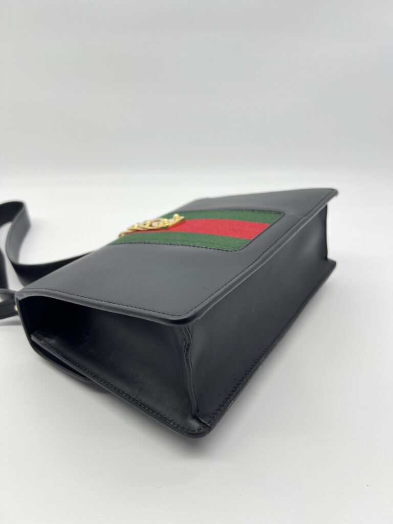 Gucci Sylvie Small Leather Black GHW
