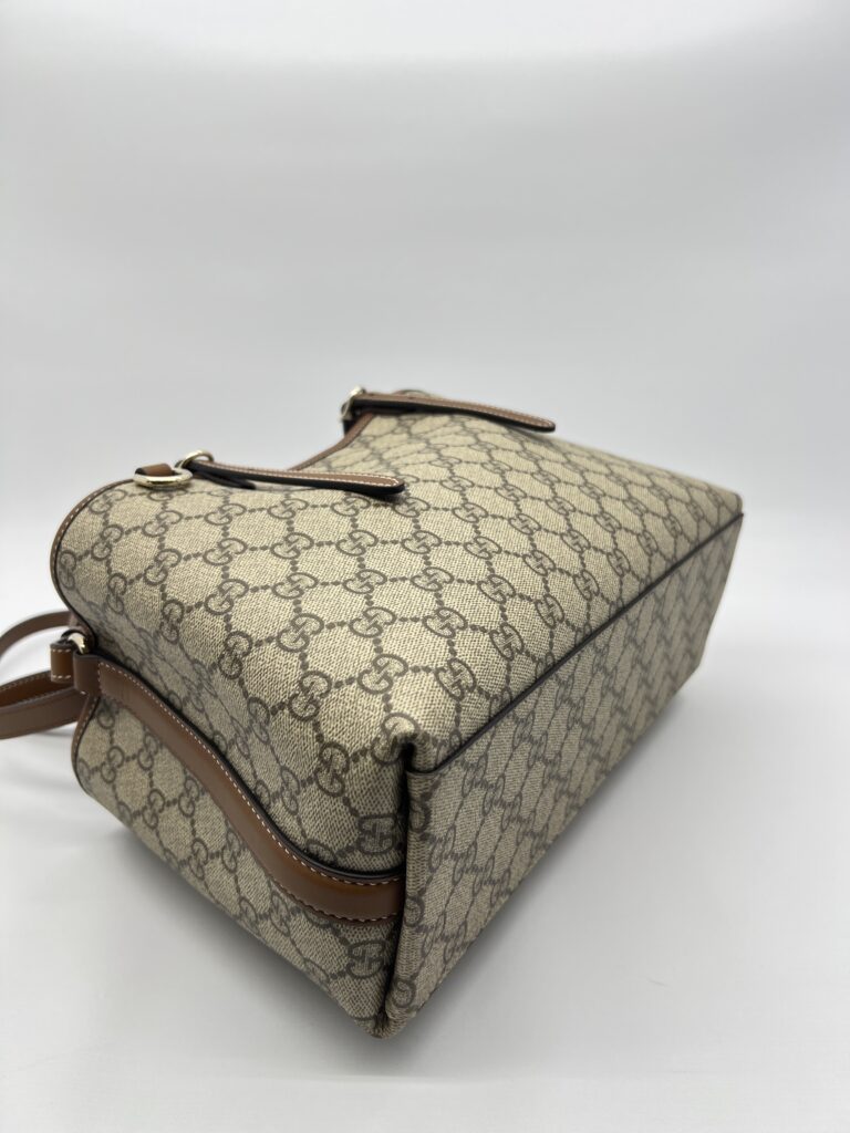 Gucci GG Emblem Medium Tote GG Supreme GHW