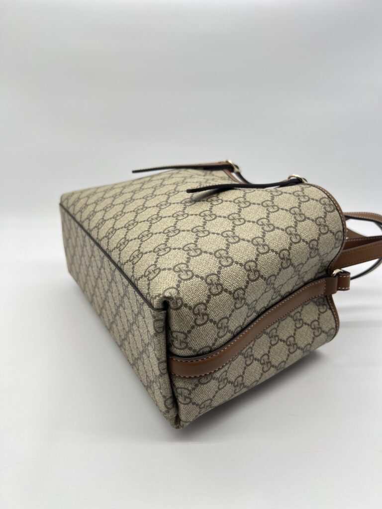 Gucci GG Emblem Medium Tote GG Supreme GHW