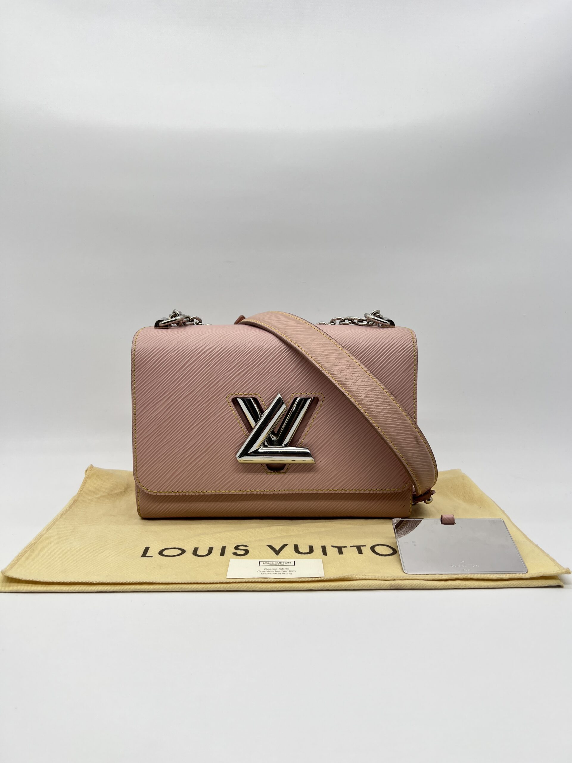 Louis Vuitton Twist MM Epi Leather Pink GHW