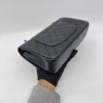 Chanel Medium Classic D Flap Caviar Black GHW