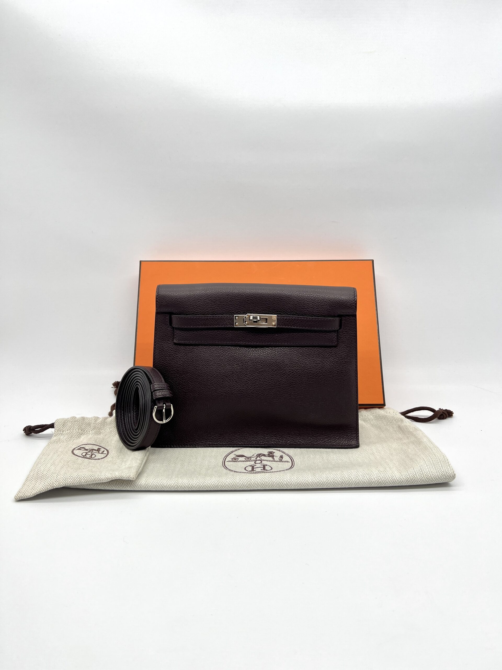 Hermes Kelly Danse Evercolor Rouge Sellier PHW