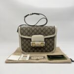 Gucci Horsebit GG Supreme White GHW