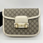 Gucci Horsebit GG Supreme White GHW