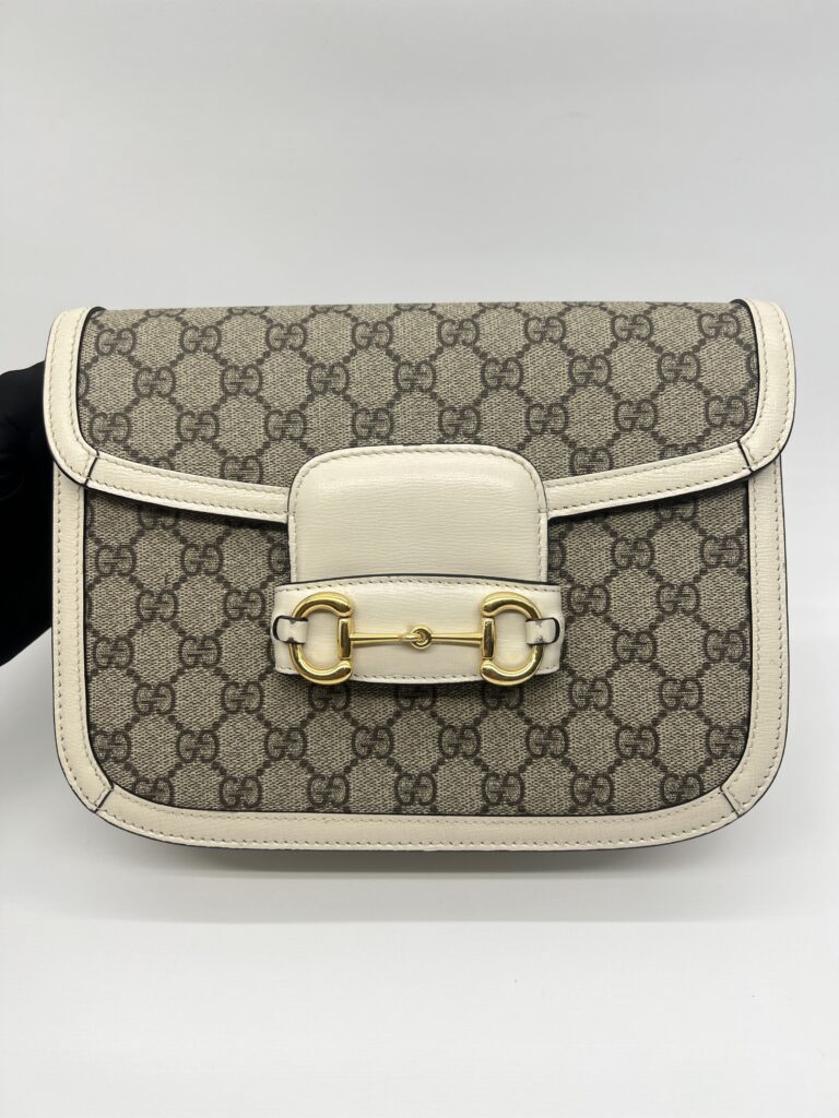 Gucci Horsebit GG Supreme White GHW