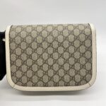 Gucci Horsebit GG Supreme White GHW