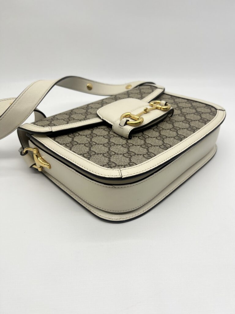 Gucci Horsebit GG Supreme White GHW