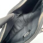 Balenciaga Le Cagole Xs Agneau Black Graffiti White
