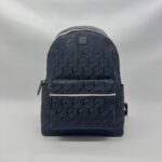 MCM Backpack Nylon Black SHW