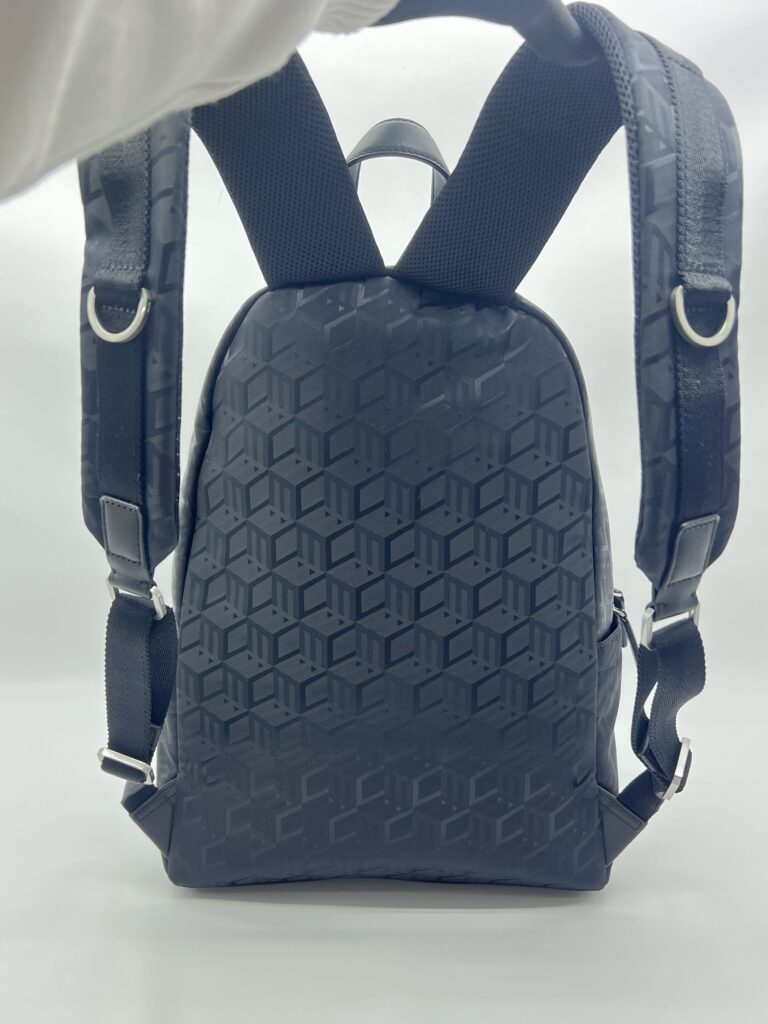 MCM Backpack Nylon Black SHW