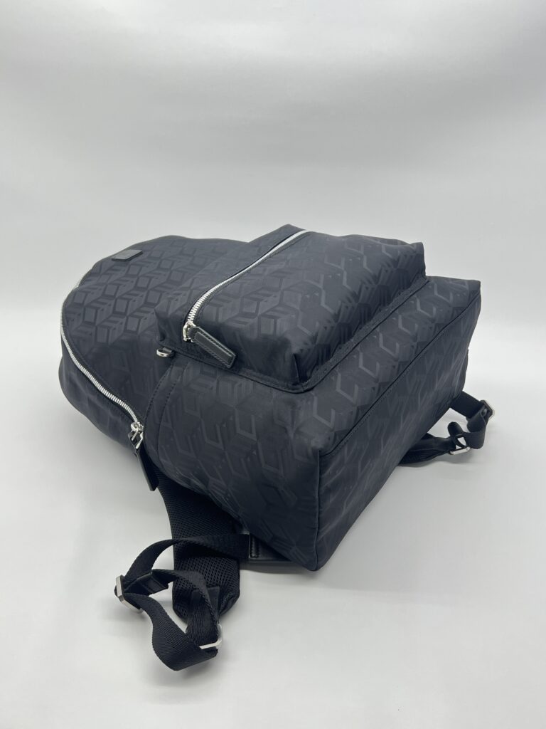 MCM Backpack Nylon Black SHW