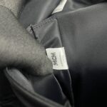 MCM Backpack Nylon Black SHW