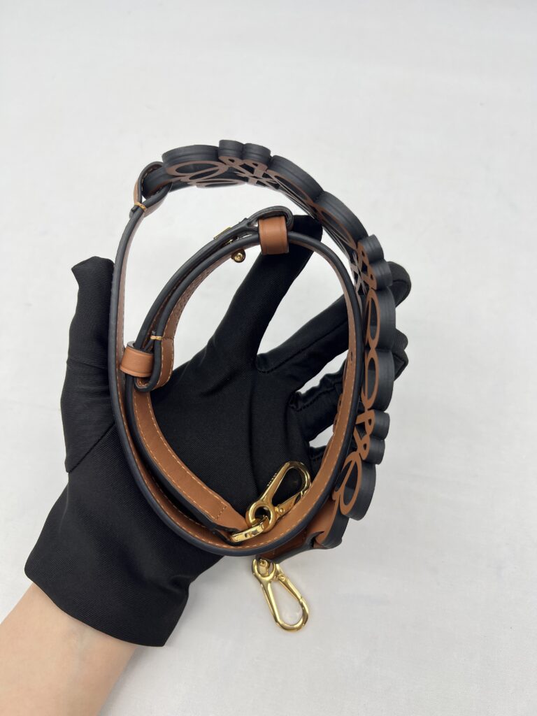 Loewe Anagram Cut Out Bag Brown GHW
