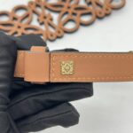 Loewe Anagram Cut Out Bag Brown GHW