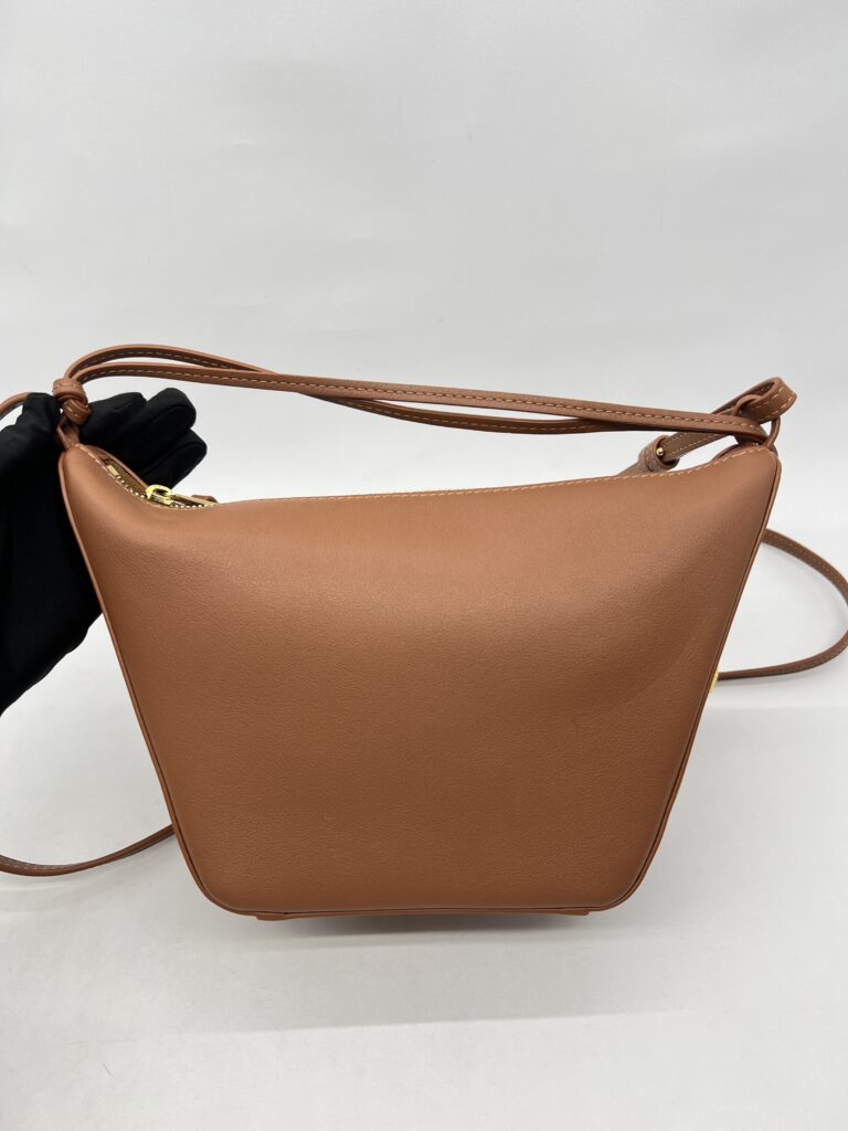 Loewe Hammock Hobo Mini Calfskin Tan GHW
