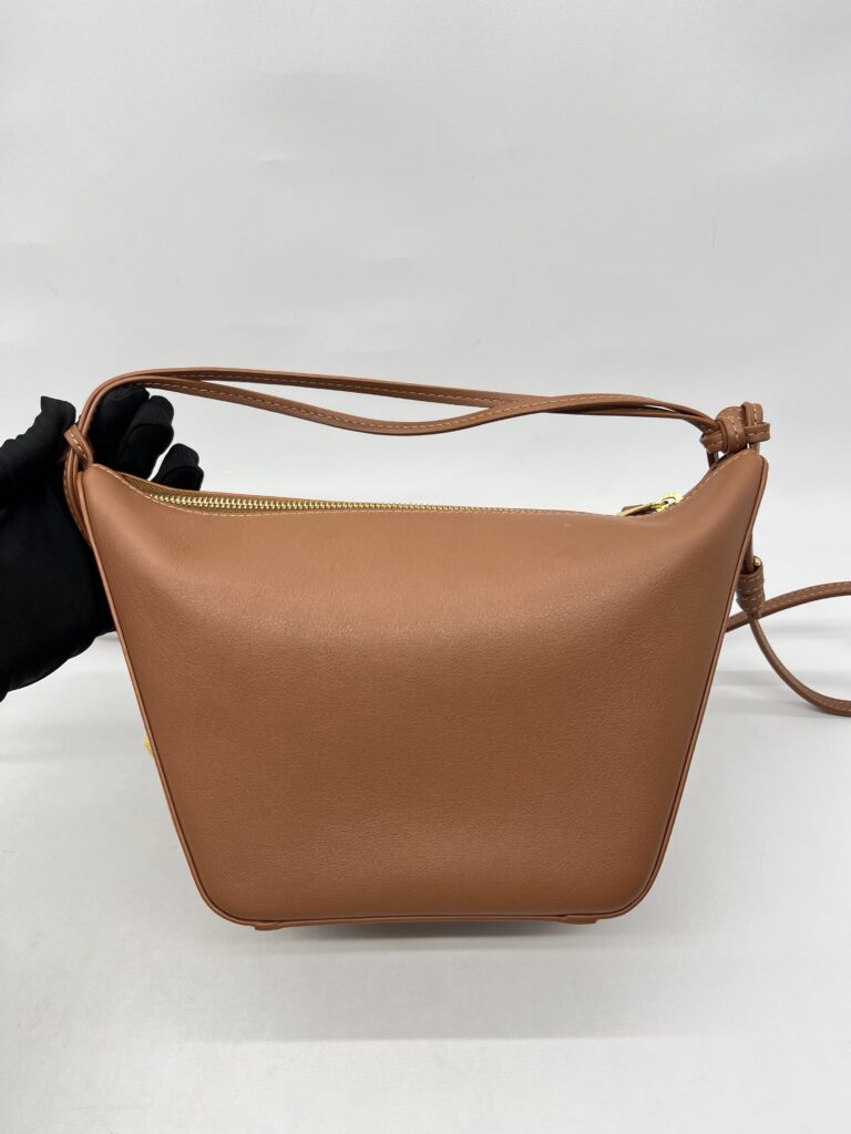 Loewe Hammock Hobo Mini Calfskin Tan GHW