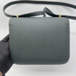 Hermes Constance 18 Mini III Veau Epsom Vert Fonce GHW
