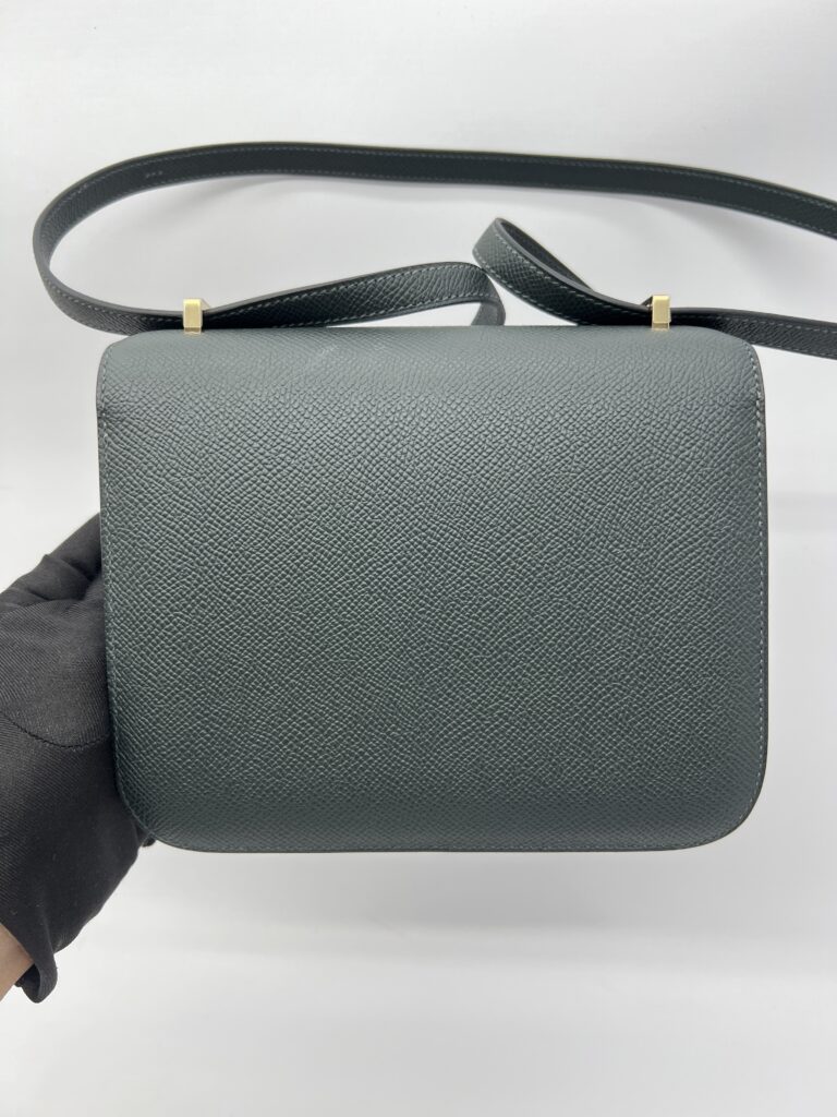 Hermes Constance 18 Mini III Veau Epsom Vert Fonce GHW