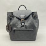 Louis Vuitton Montsouris PM Monogram Empreinte Black GHW