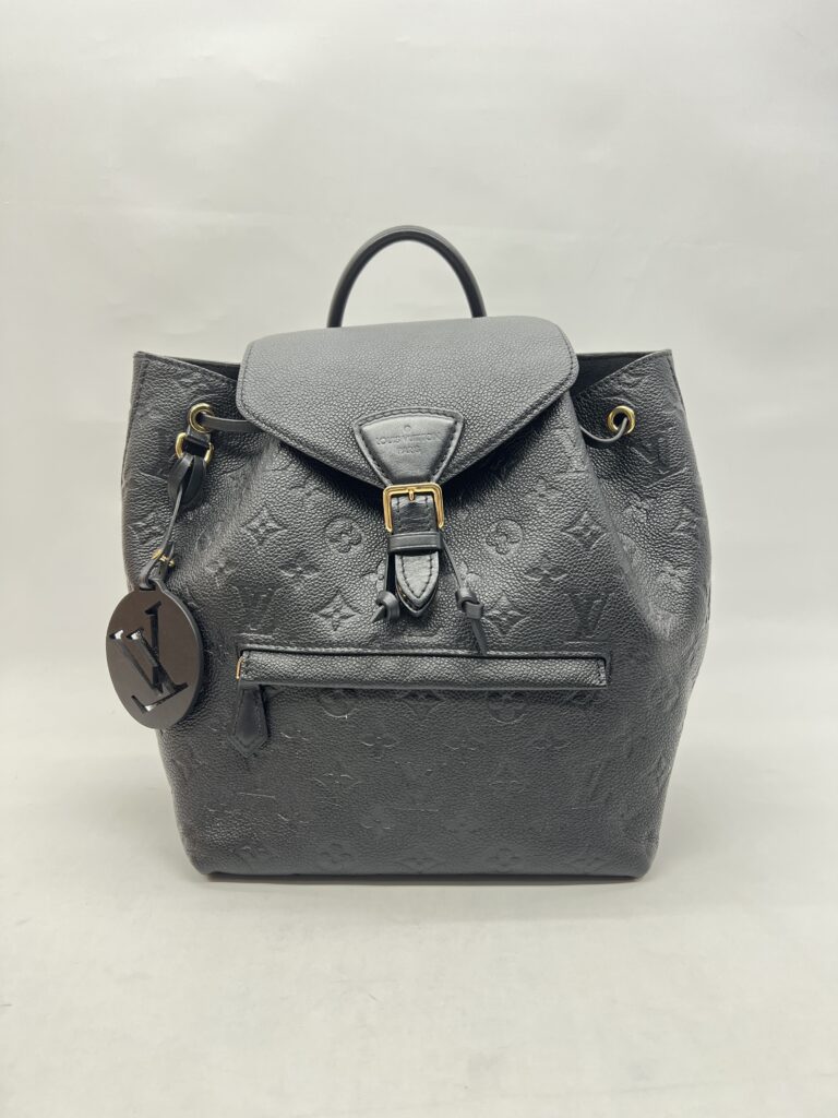 Louis Vuitton Montsouris PM Monogram Empreinte Black GHW