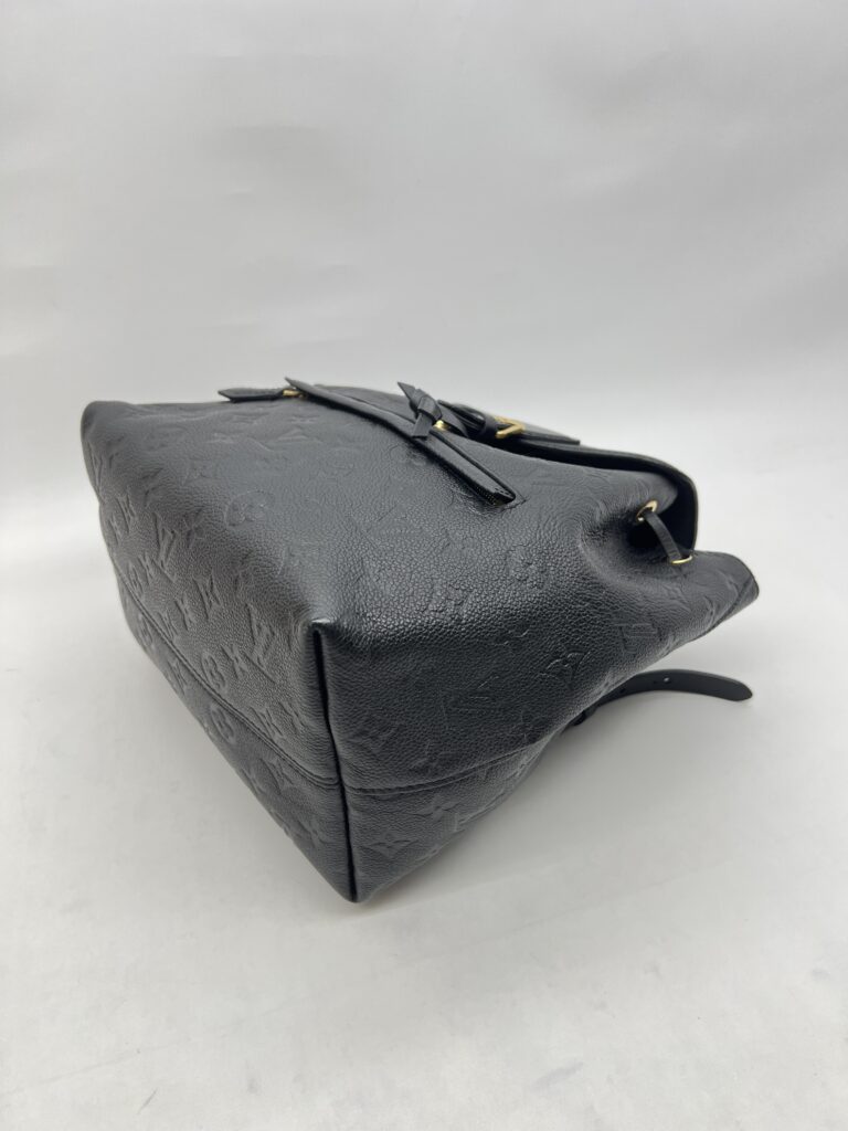 Louis Vuitton Montsouris PM Monogram Empreinte Black GHW