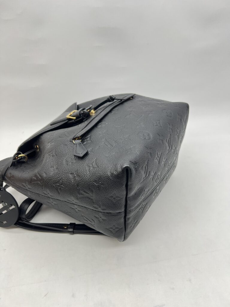 Louis Vuitton Montsouris PM Monogram Empreinte Black GHW