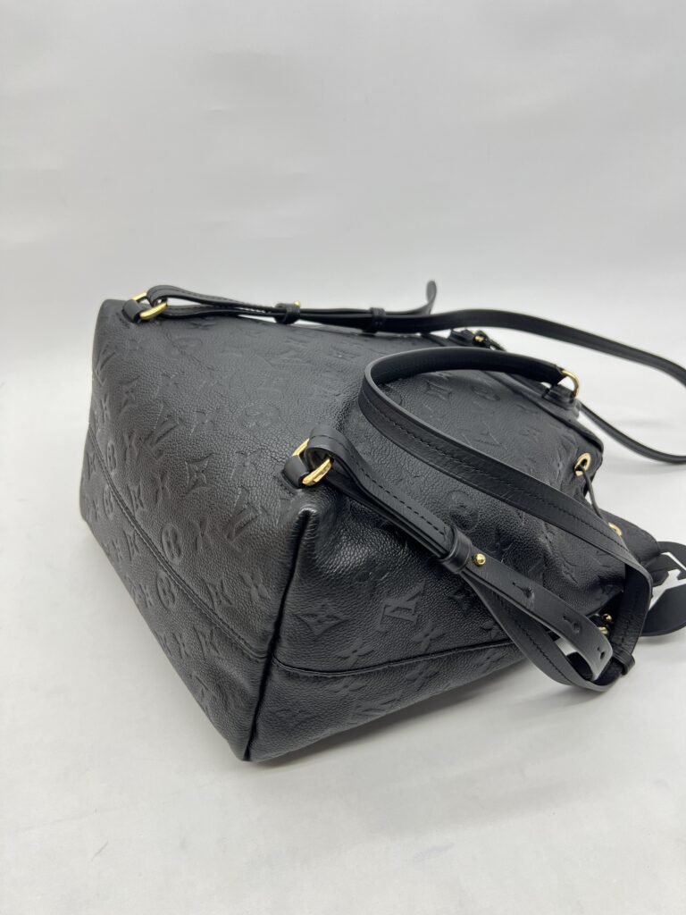 Louis Vuitton Montsouris PM Monogram Empreinte Black GHW