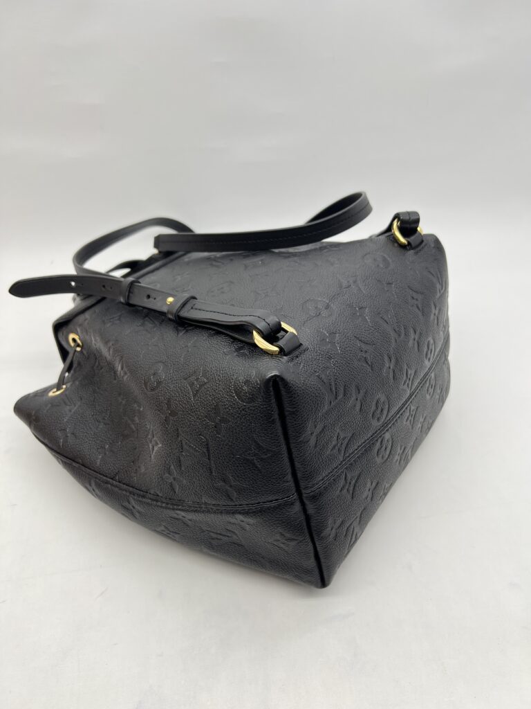 Louis Vuitton Montsouris PM Monogram Empreinte Black GHW
