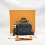 Louis Vuitton Nano Alma Epi Leather Noir SHW