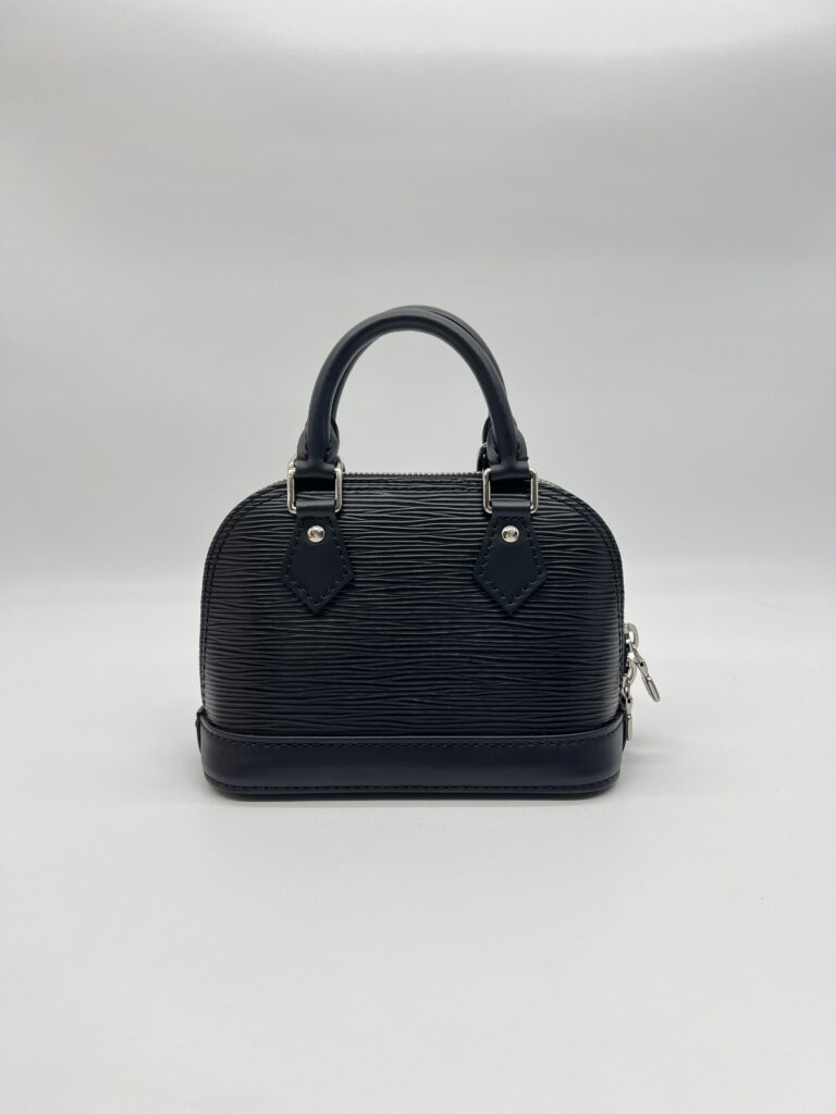 Louis Vuitton Nano Alma Epi Leather Noir SHW