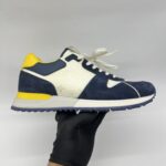 Louis Vuitton Run Away Sneakers White Yellow Blue