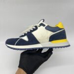 Louis Vuitton Run Away Sneakers White Yellow Blue