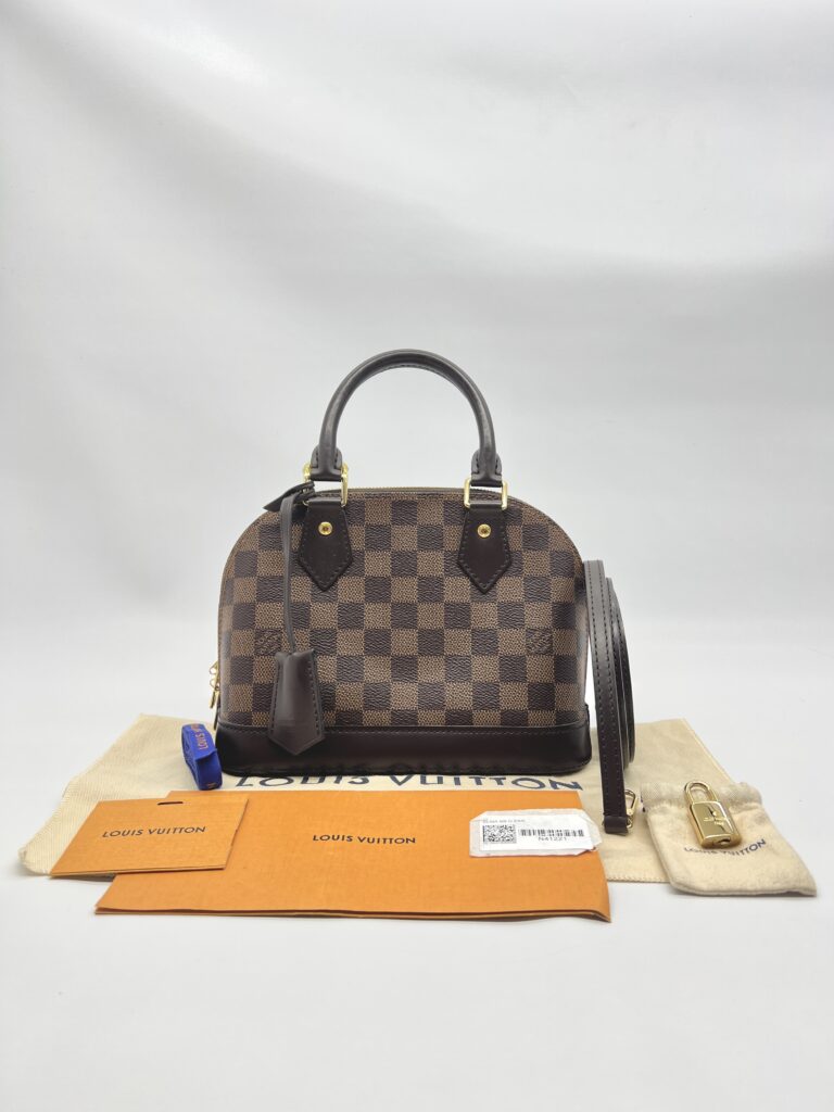 Louis Vuitton Alma BB Damier Ebene GHW