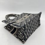 Dior Small Dior Book Tote Blue Oblique