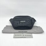 Balenciaga Bumbag Explorer Canvas All Black