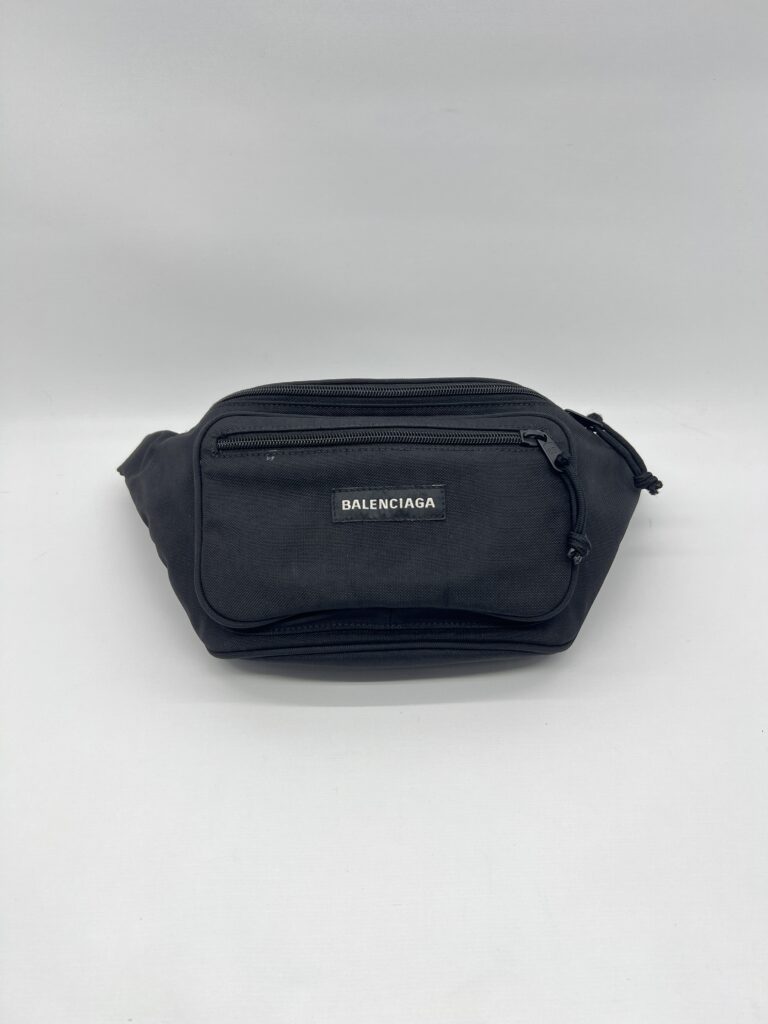 Balenciaga Bumbag Explorer Canvas All Black