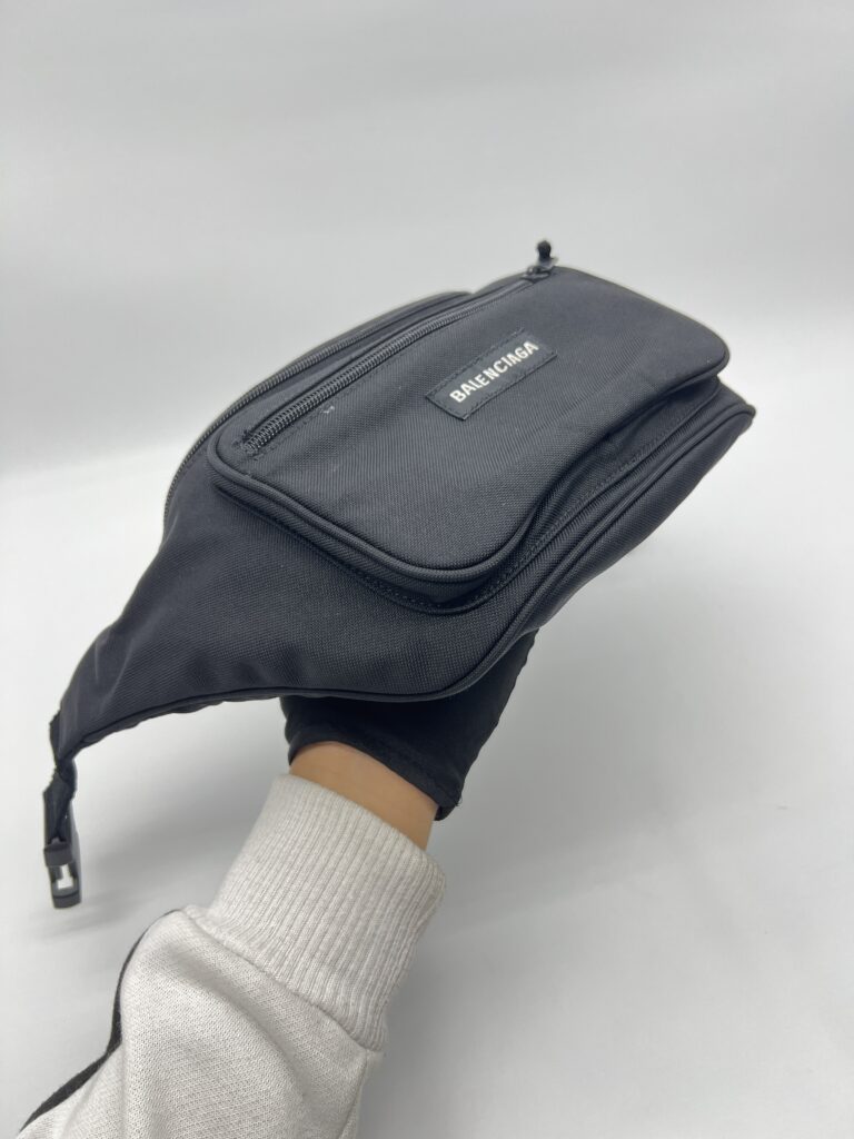 Balenciaga Bumbag Explorer Canvas All Black