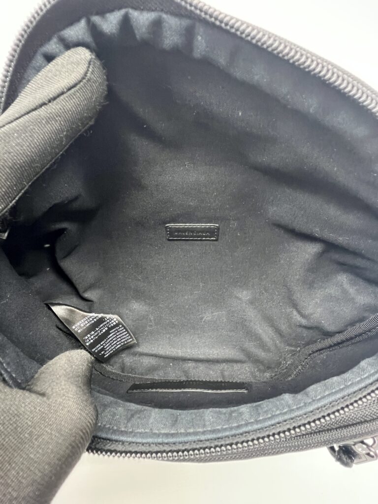 Balenciaga Bumbag Explorer Canvas All Black