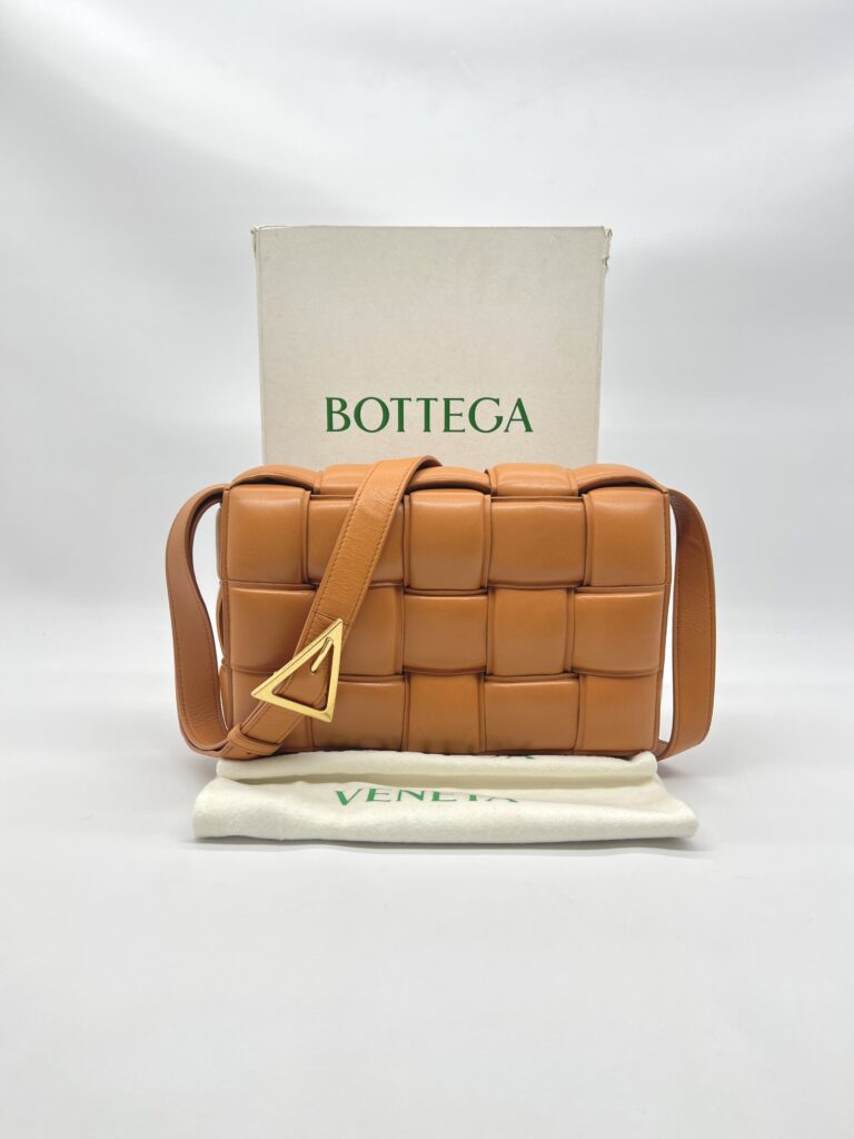 Bottega Veneta Padded Casette Orange GHW