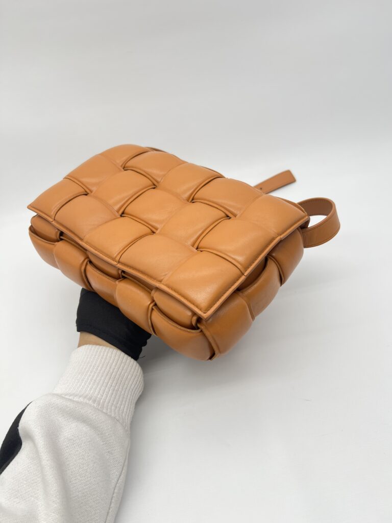 Bottega Veneta Padded Casette Orange GHW