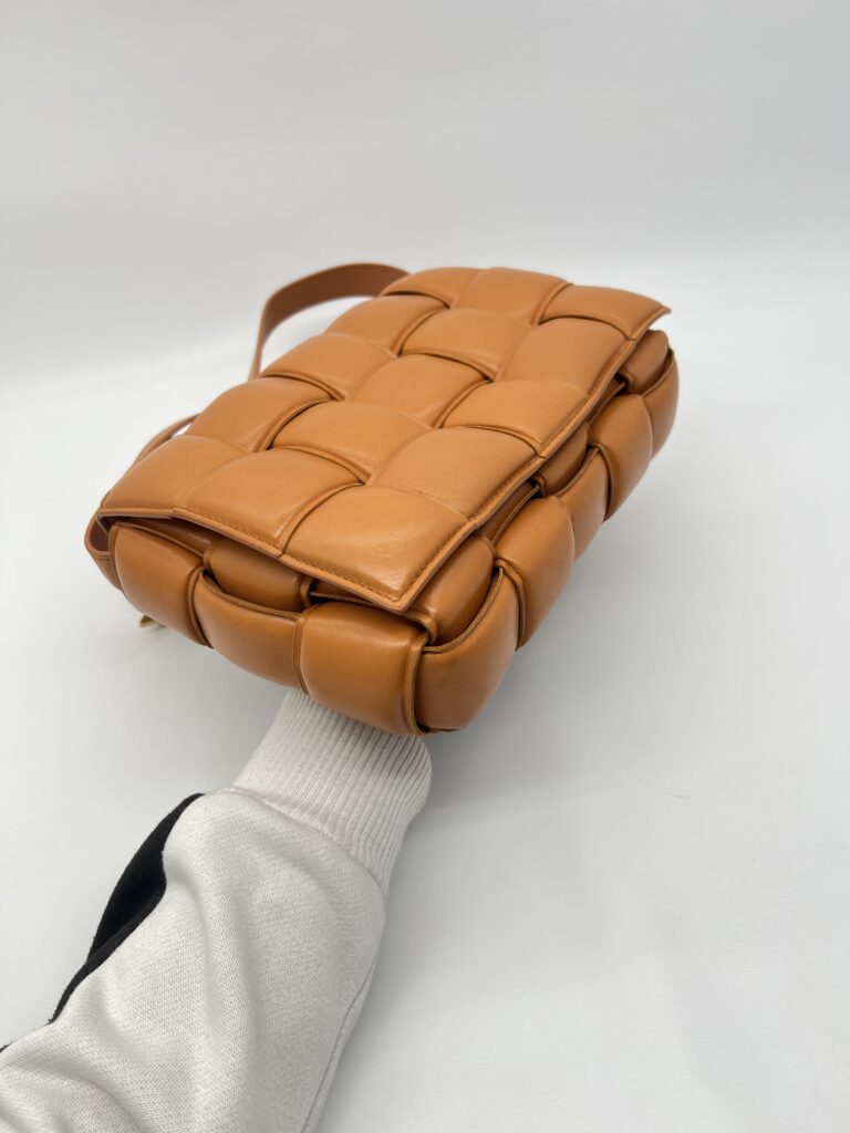 Bottega Veneta Padded Casette Orange GHW