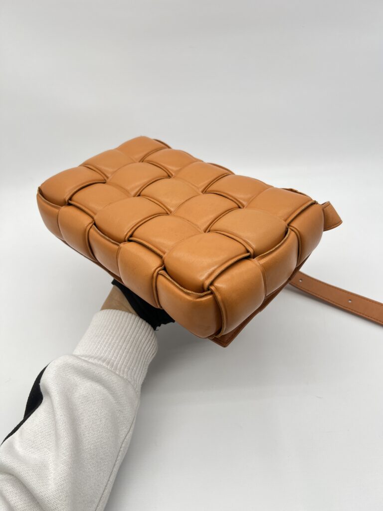 Bottega Veneta Padded Casette Orange GHW