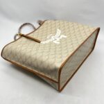 MCM Himmel Tote Shopper Lauretos Beige Outmeal GHW