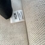 MCM Himmel Tote Shopper Lauretos Silver Pink GHW