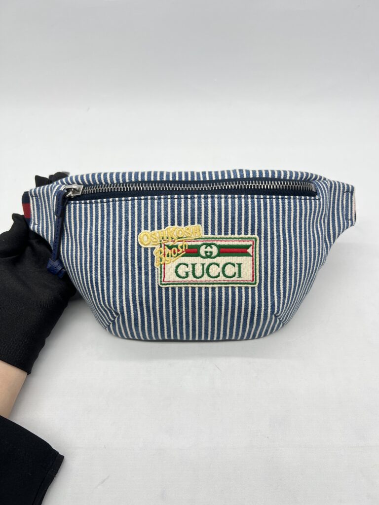 Gucci Gucci X Oshkosh B'Gosh Canvas Blue Stripe SHW